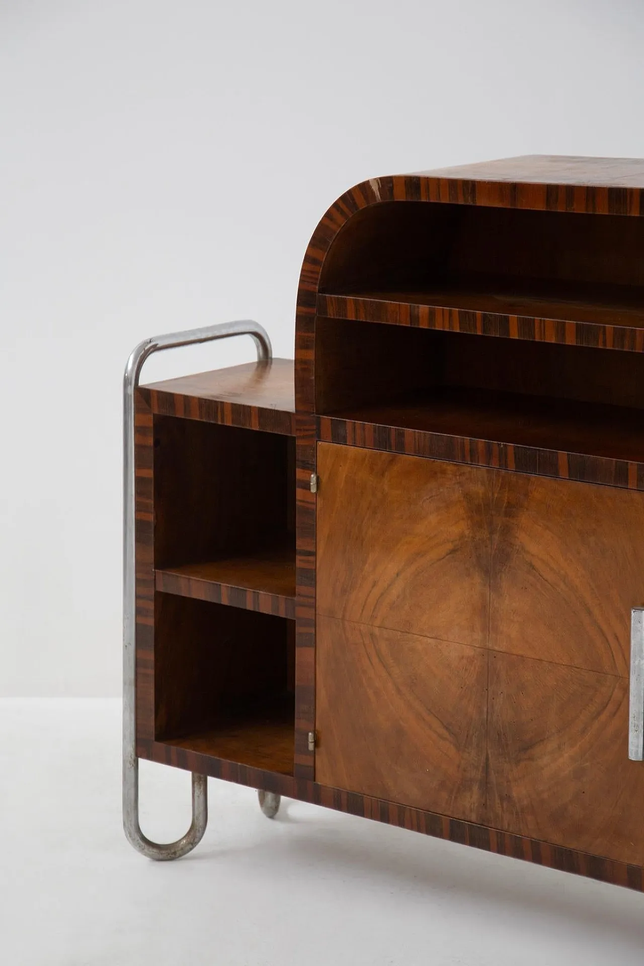 Wooden sideboard in Hynek Gottwald style, 1930s 6