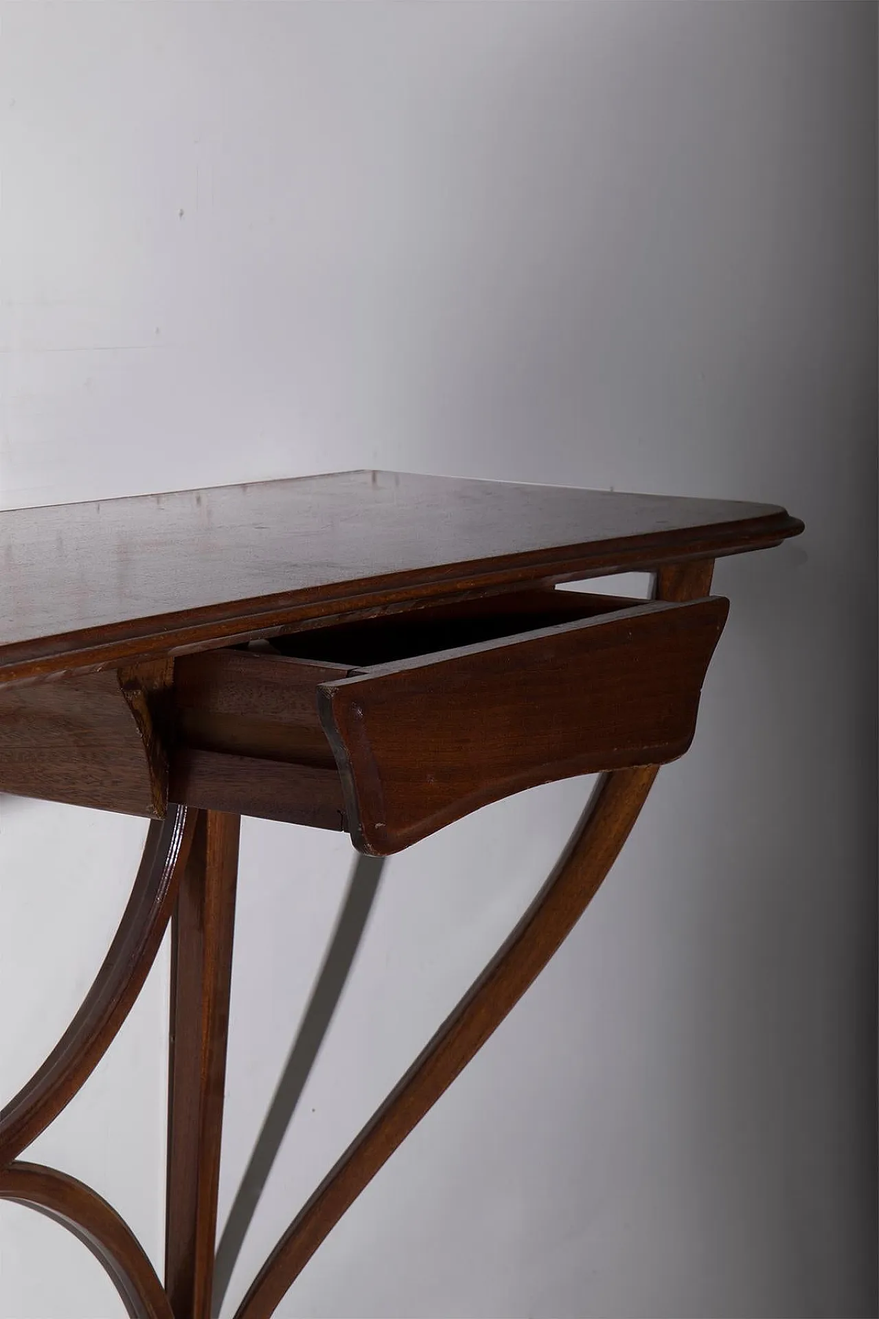 Wooden console with ramage by Ico Parisi, 1950s 8