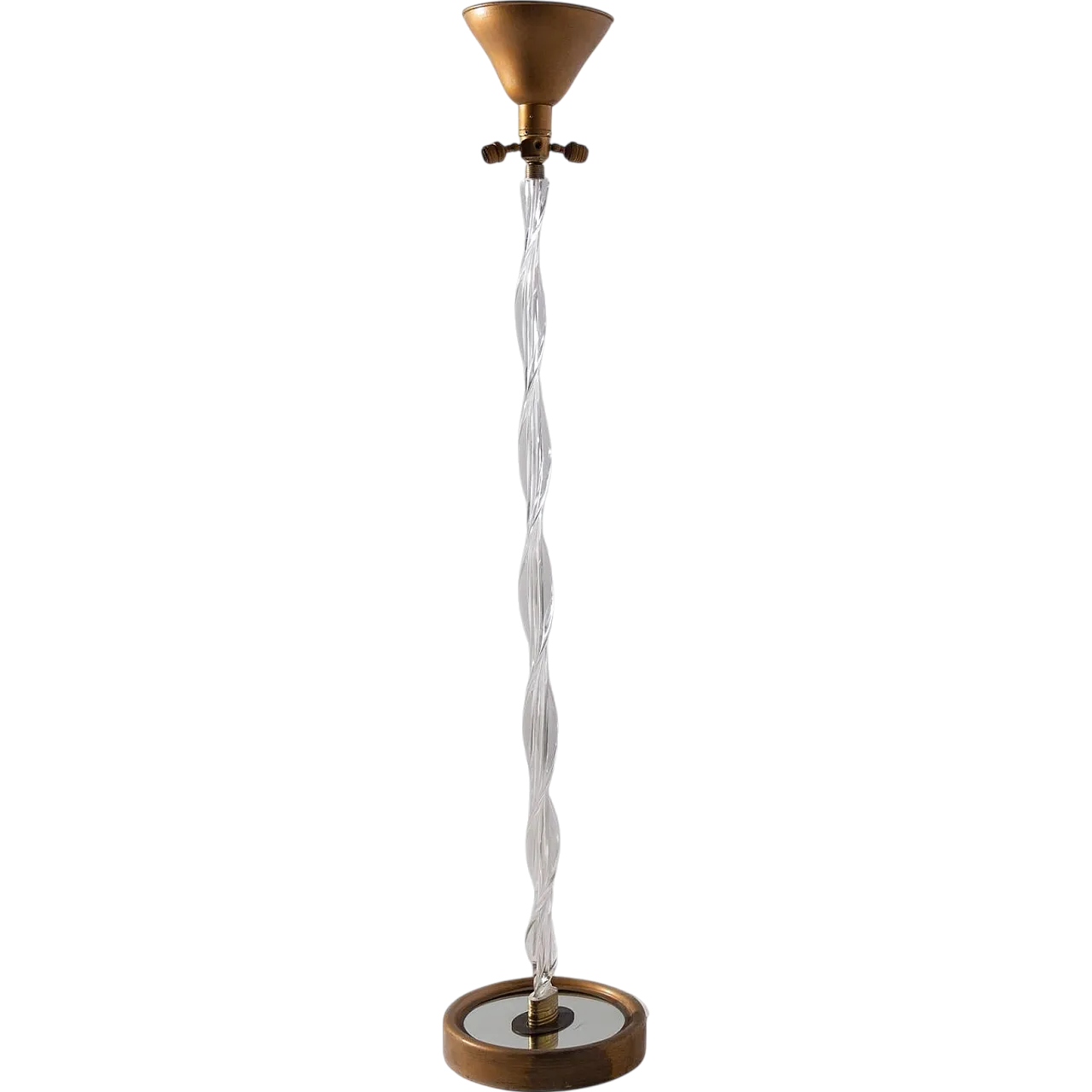 Barovier and Toso Murano glass floor lamp, 1950s 8