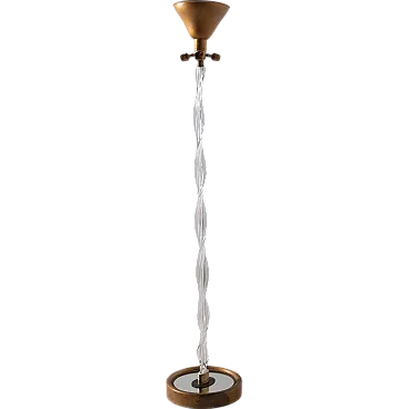 Barovier and Toso Murano glass floor lamp, 1950s