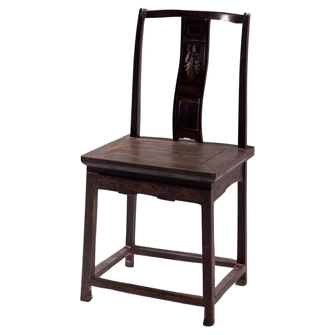 Chinese wooden chair in Ming dynasty style, 20th century 1