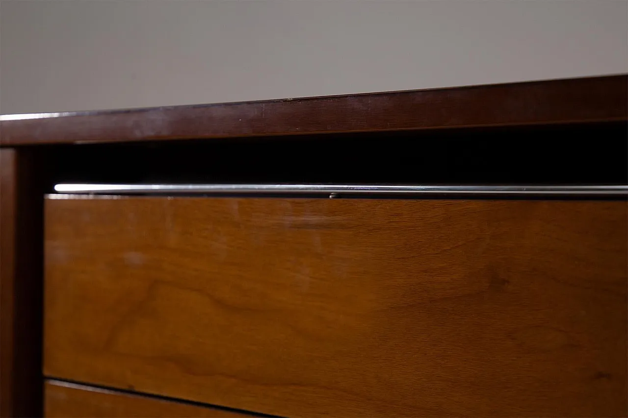 Credenza in legno e metallo, anni '70 2