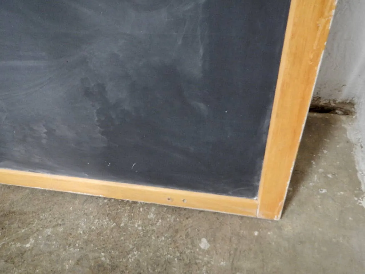 School wall blackboard 1970 2