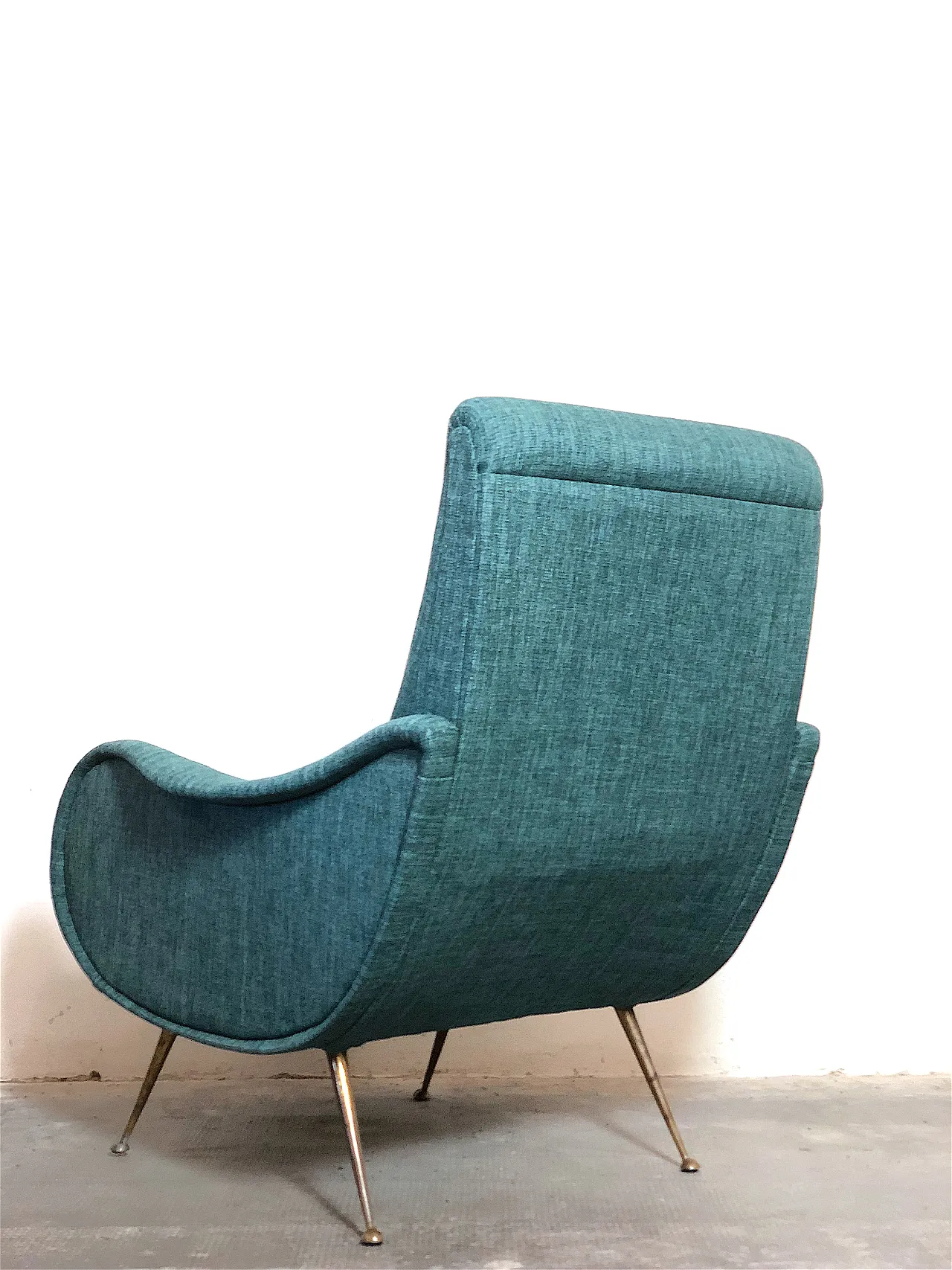 Lady armchair sky blue, 50s 8