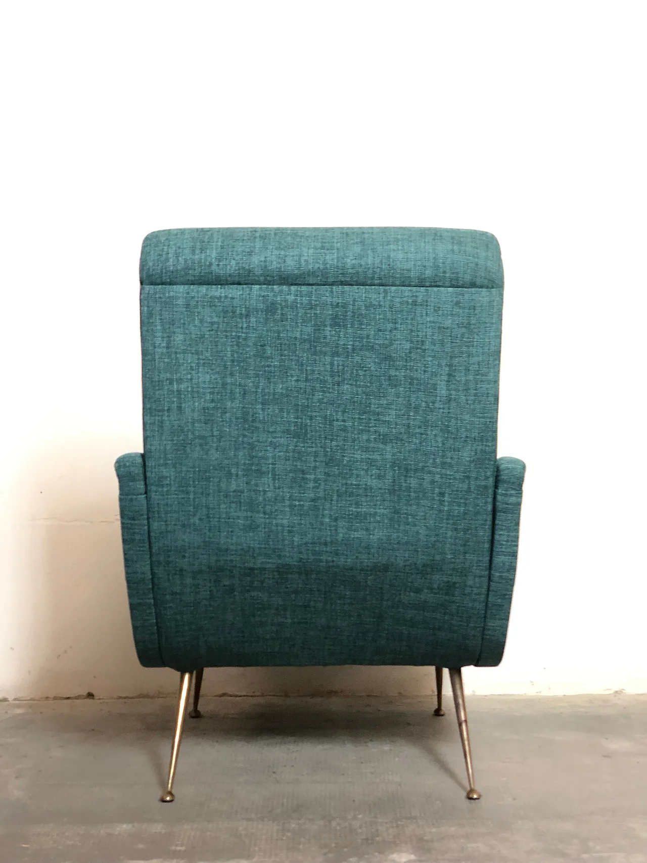 Lady armchair sky blue, 50s 9