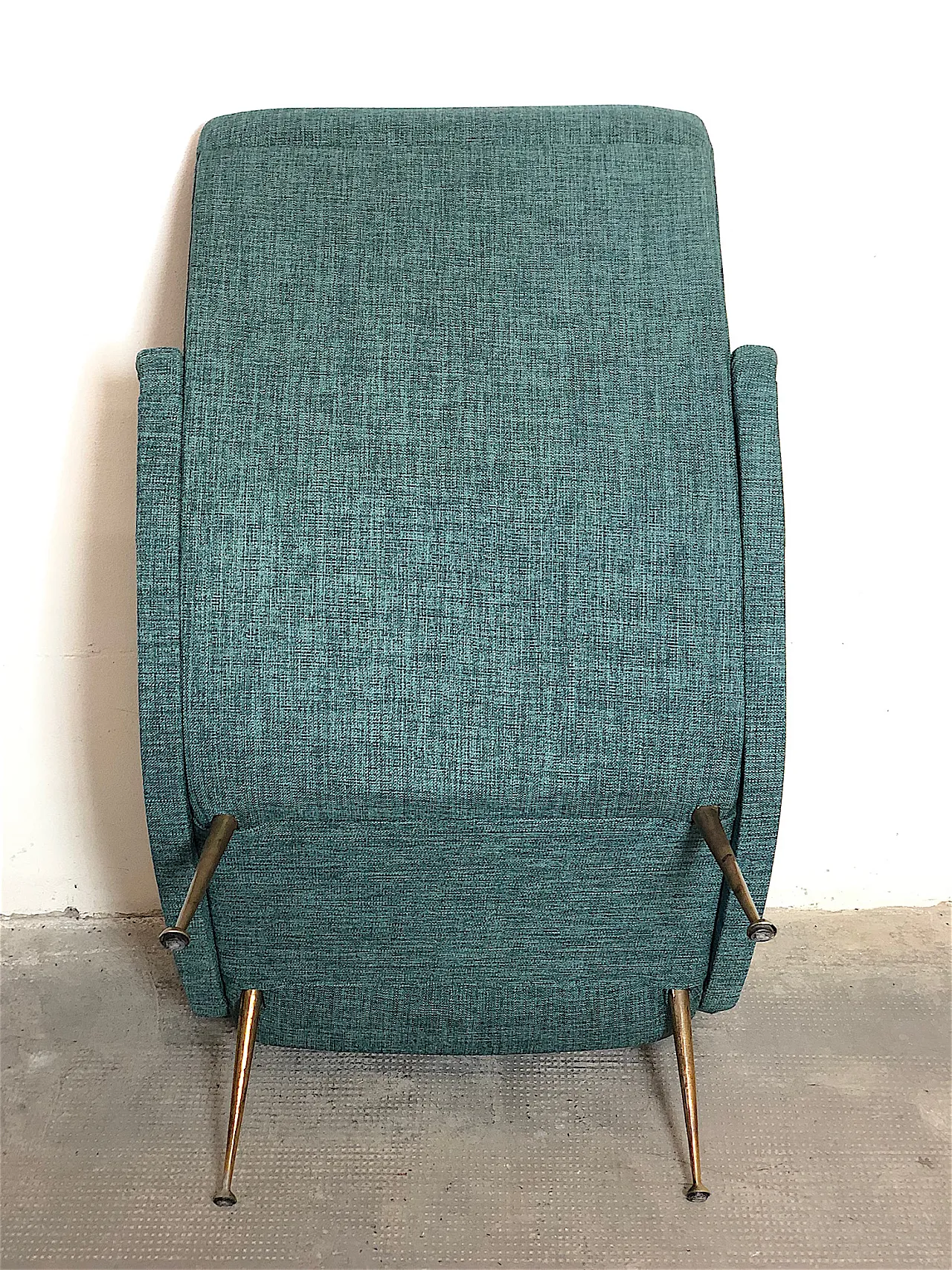 Lady armchair sky blue, 50s 10