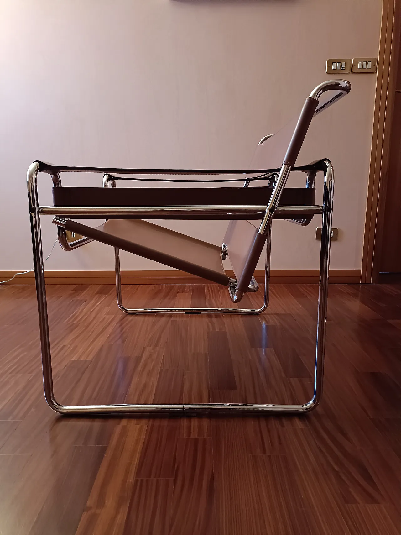 Coppia di poltrone B3 Wassilly di Marcel Breuer per Gavina, anni '60 3