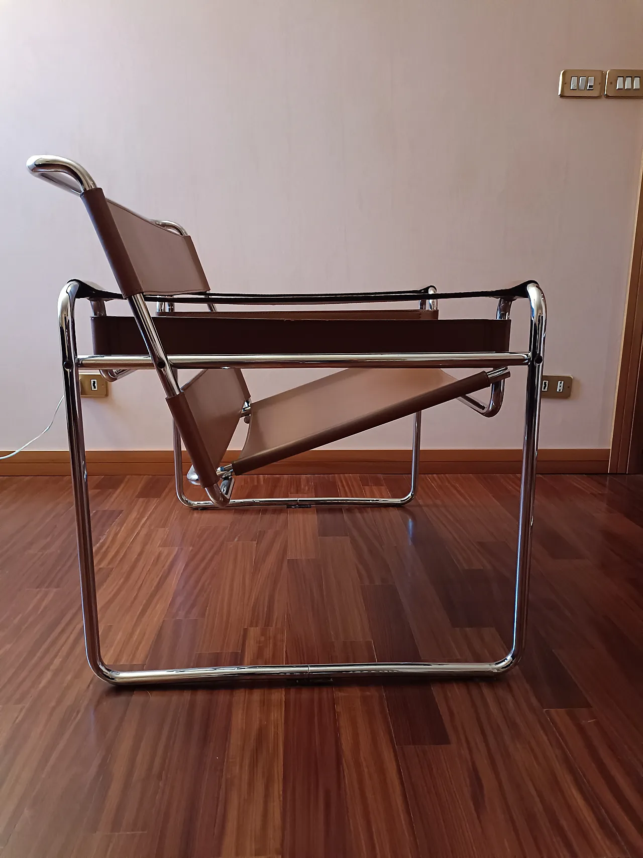 Coppia di poltrone B3 Wassilly di Marcel Breuer per Gavina, anni '60 5