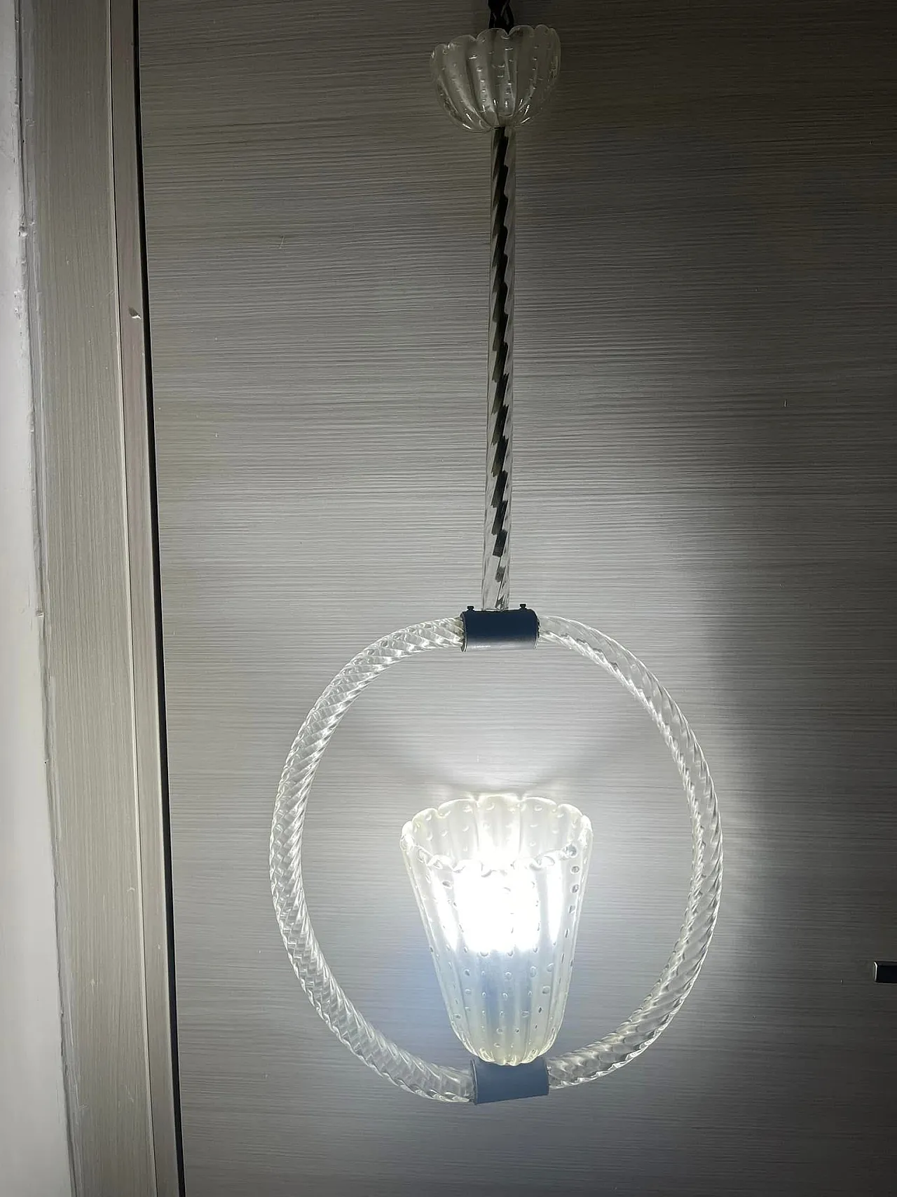 Lampadario di Barovier e Toso, anni '50 1