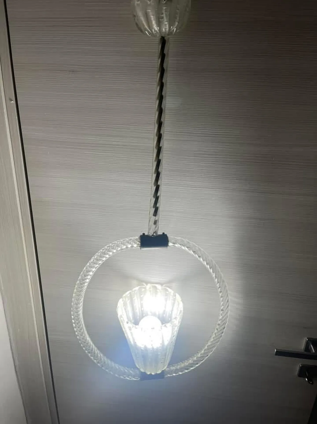 Lampadario di Barovier e Toso, anni '50 4