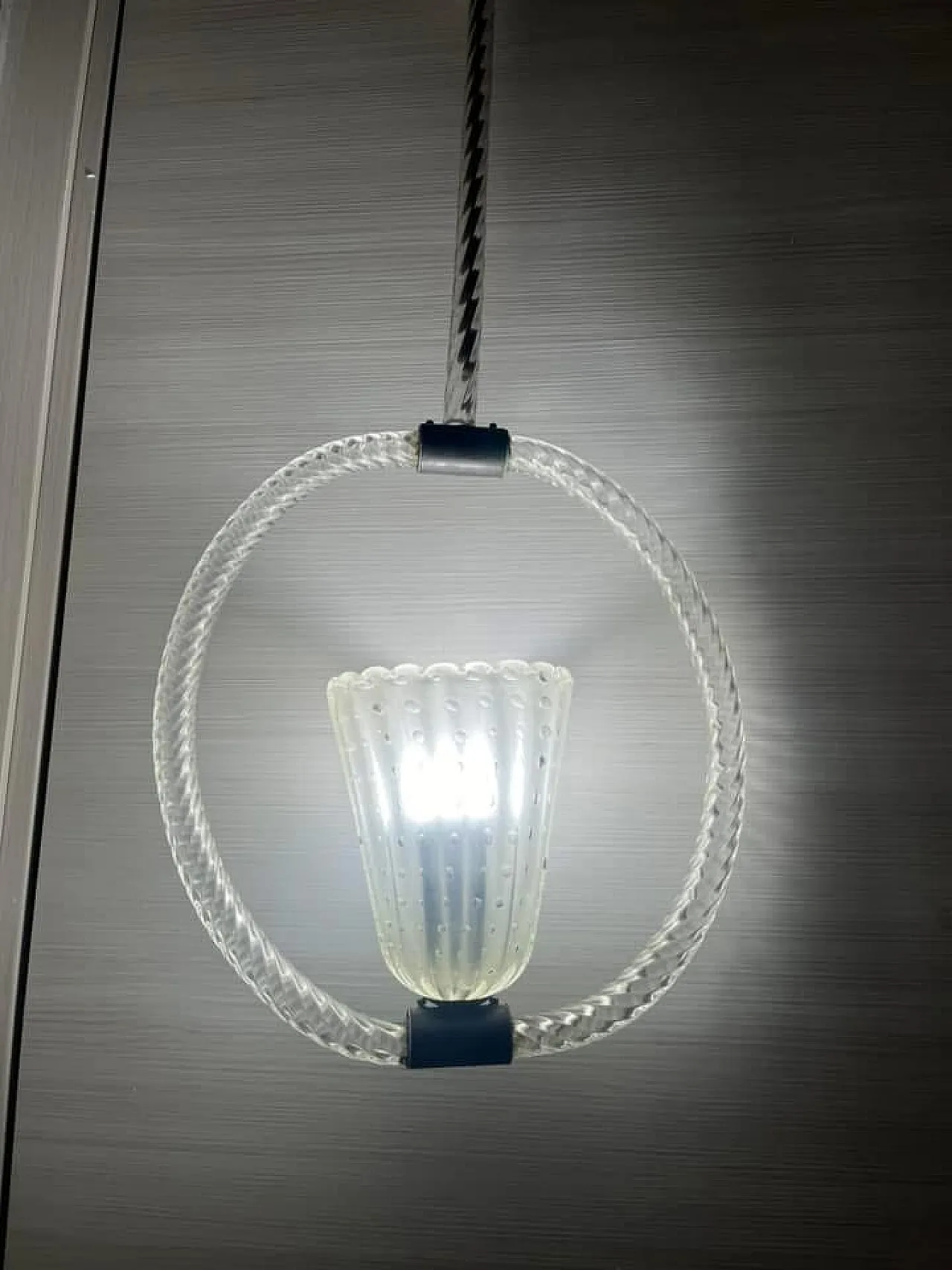 Lampadario di Barovier e Toso, anni '50 5