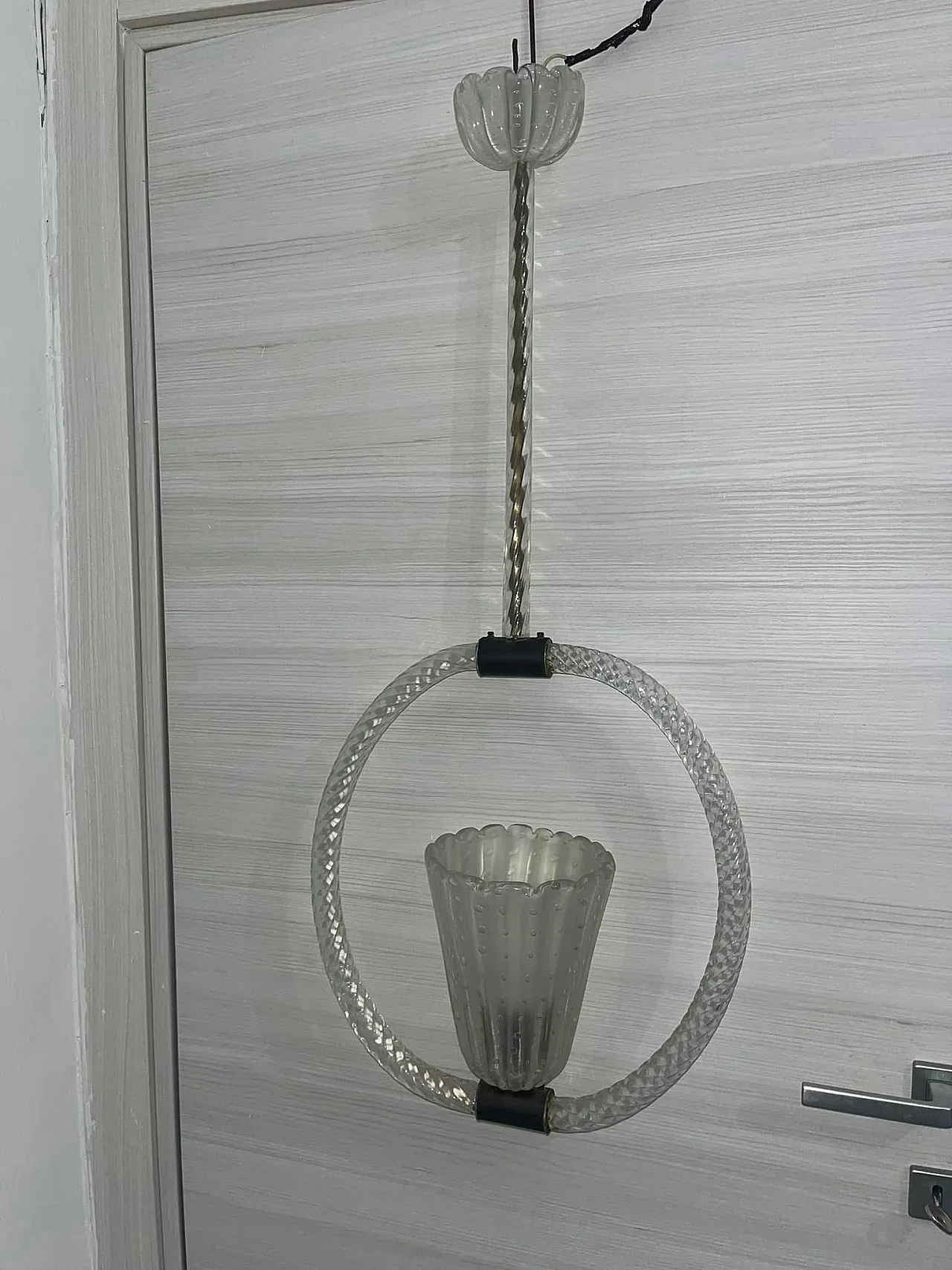 Lampadario di Barovier e Toso, anni '50 8