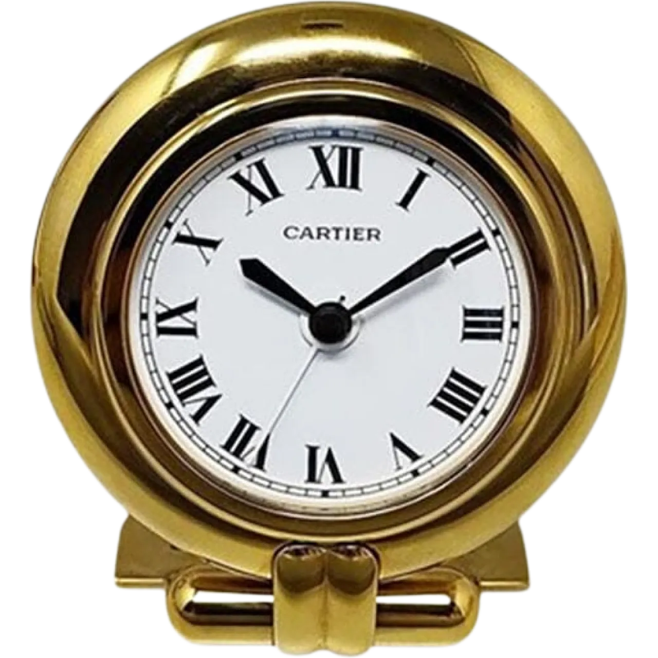 Pendulette sveglia “Colisee” di Cartier, anni '90 10