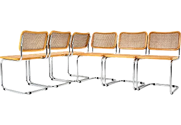 Dining Chairs Style B32 by Marcel Breuer, set of 6