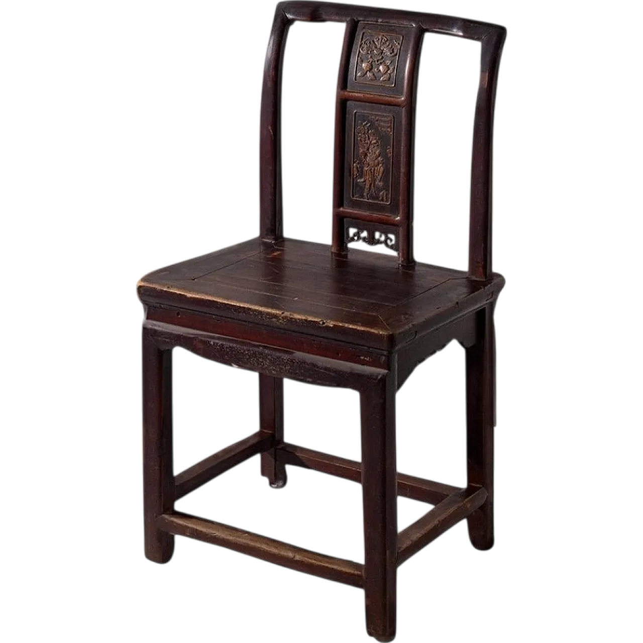 Chinese Lamphanger wooden chair, 18th century 9