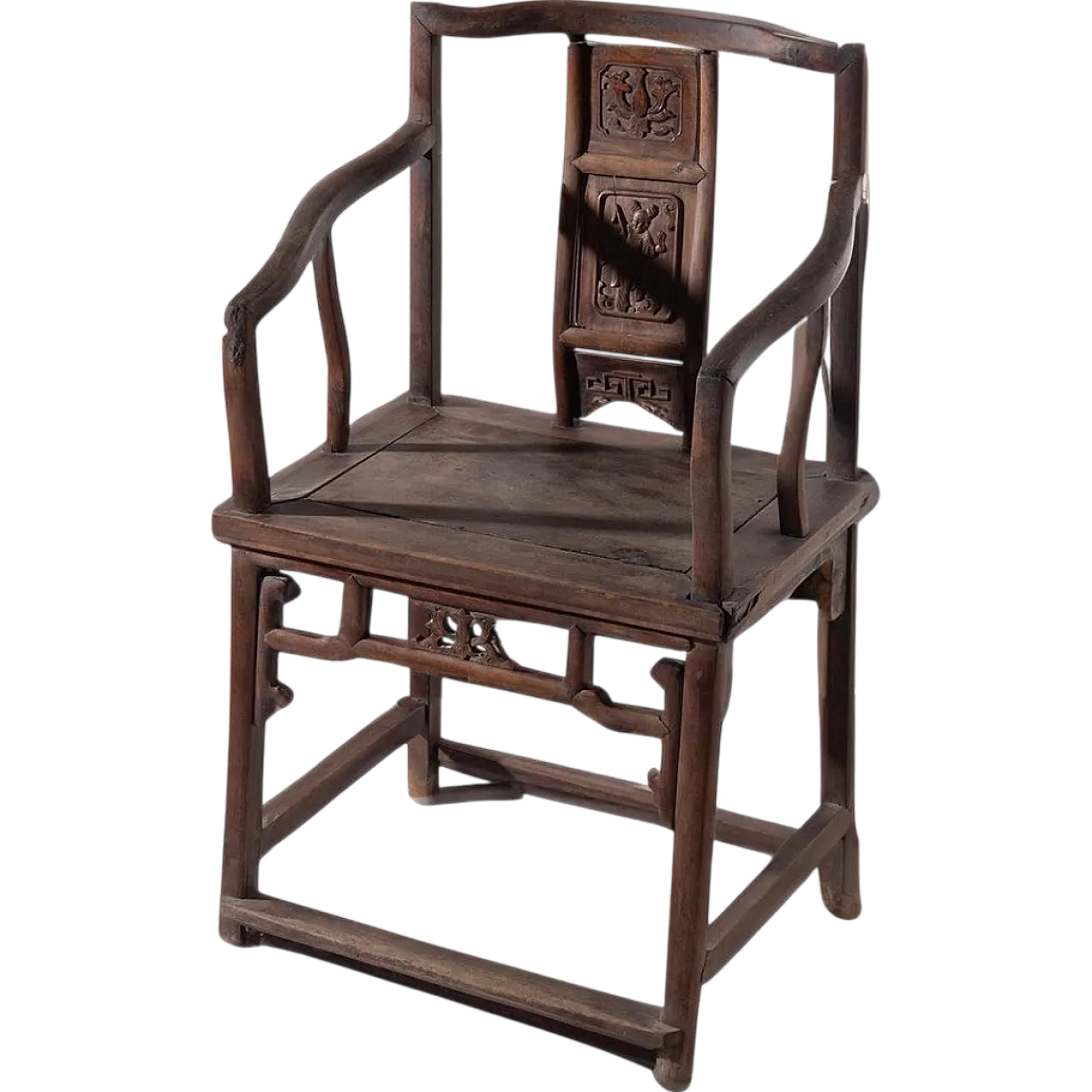 Wooden traditional Ming style official's chair, 17th century 11