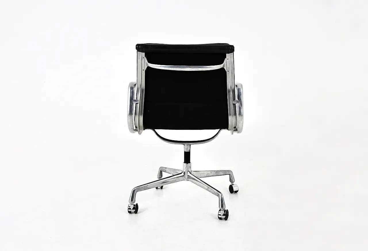 Black Soft Pad Chair by Charles and Ray Eames for Herman Miller, 60s 5