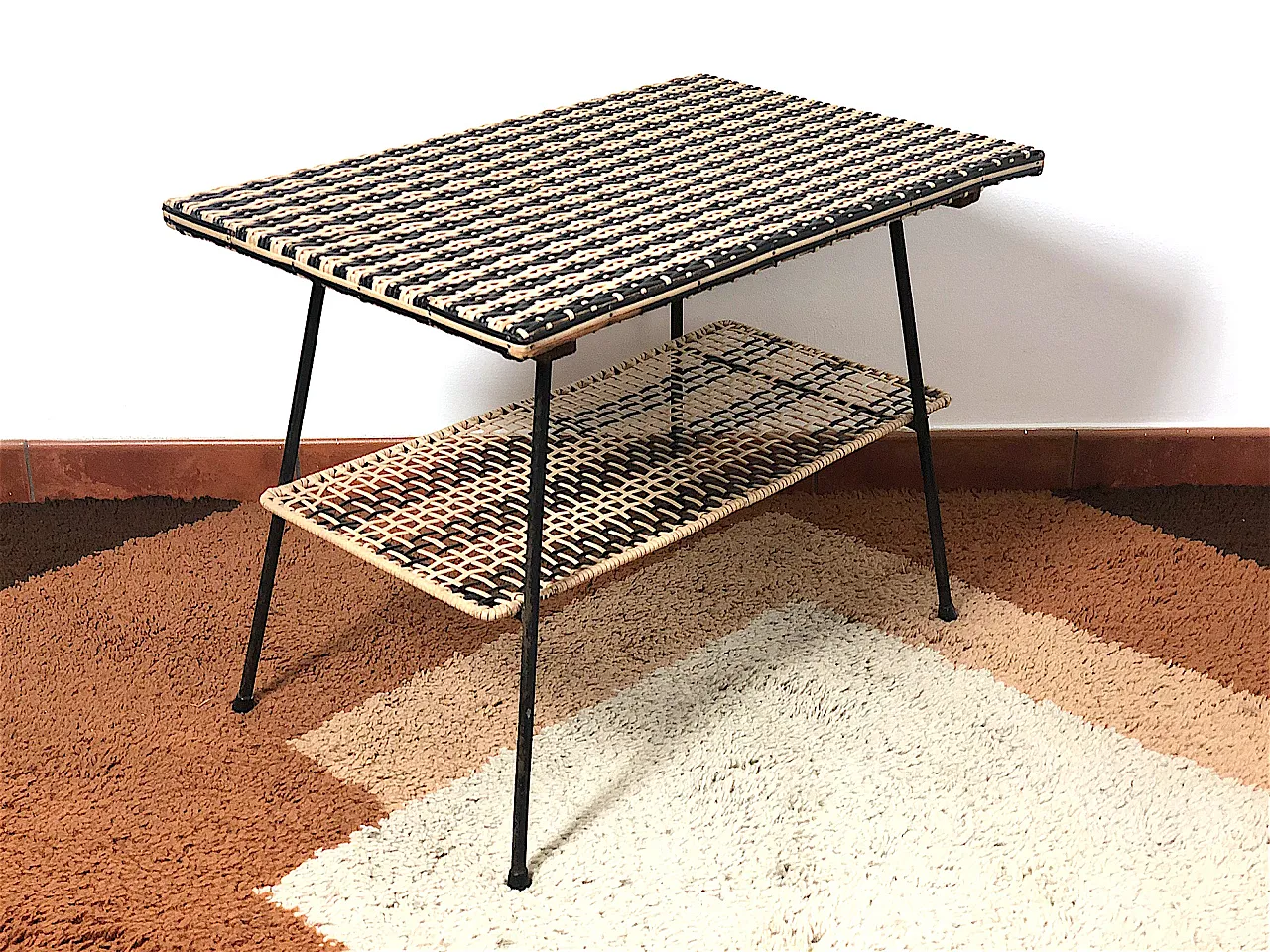 Pvc coffee table, 60s 5