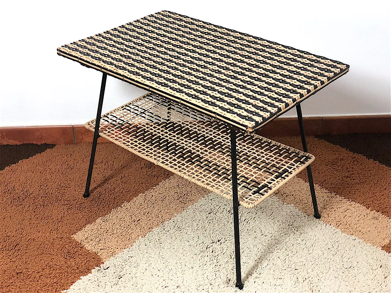 Pvc coffee table, 60s 7