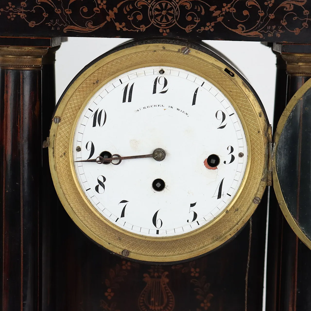 Temple clock by A. Rechel, 19th century 3