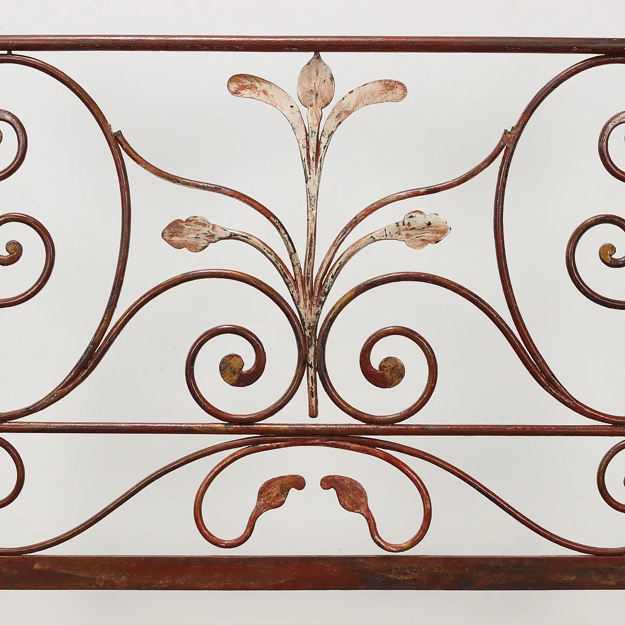 Louis Philippe bed in wrought iron, mid-19th century 3