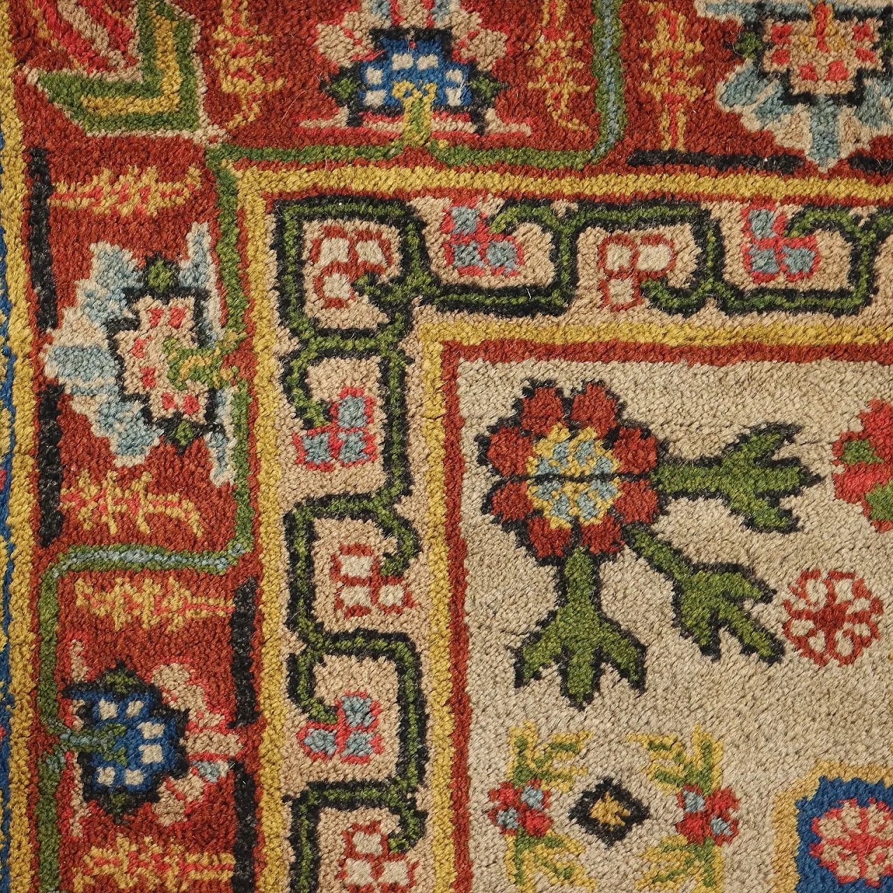 Ardebil cotton and wool Iranian carpet 5