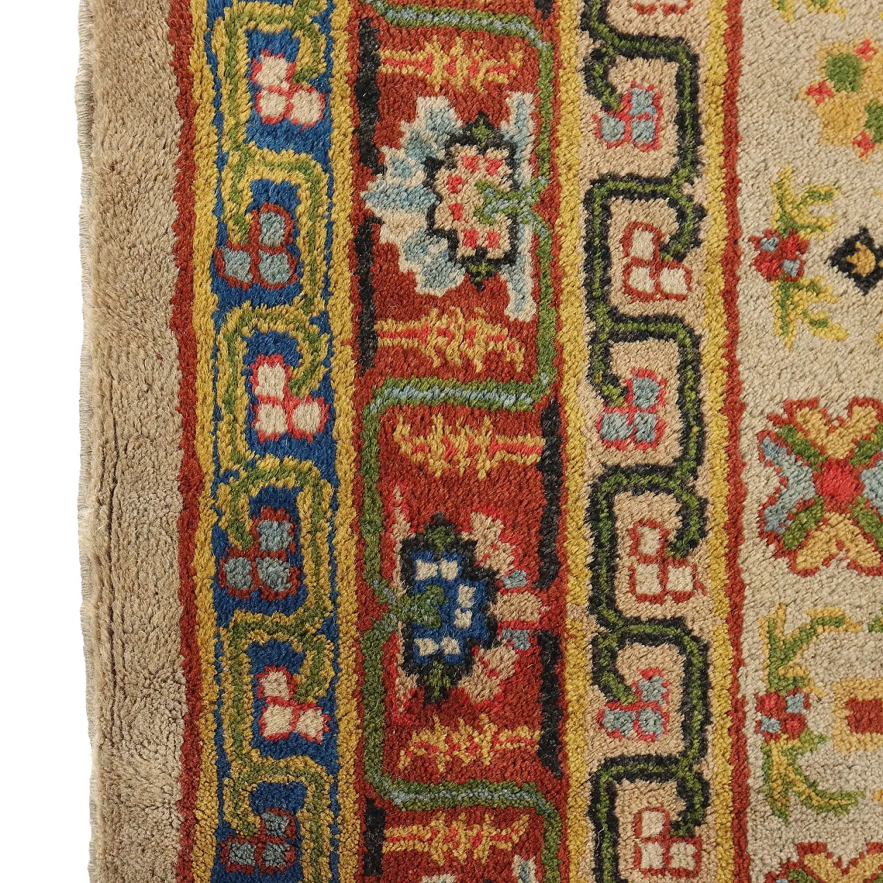 Ardebil cotton and wool Iranian carpet 6