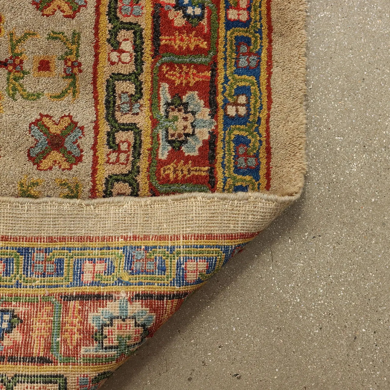 Ardebil cotton and wool Iranian carpet 7