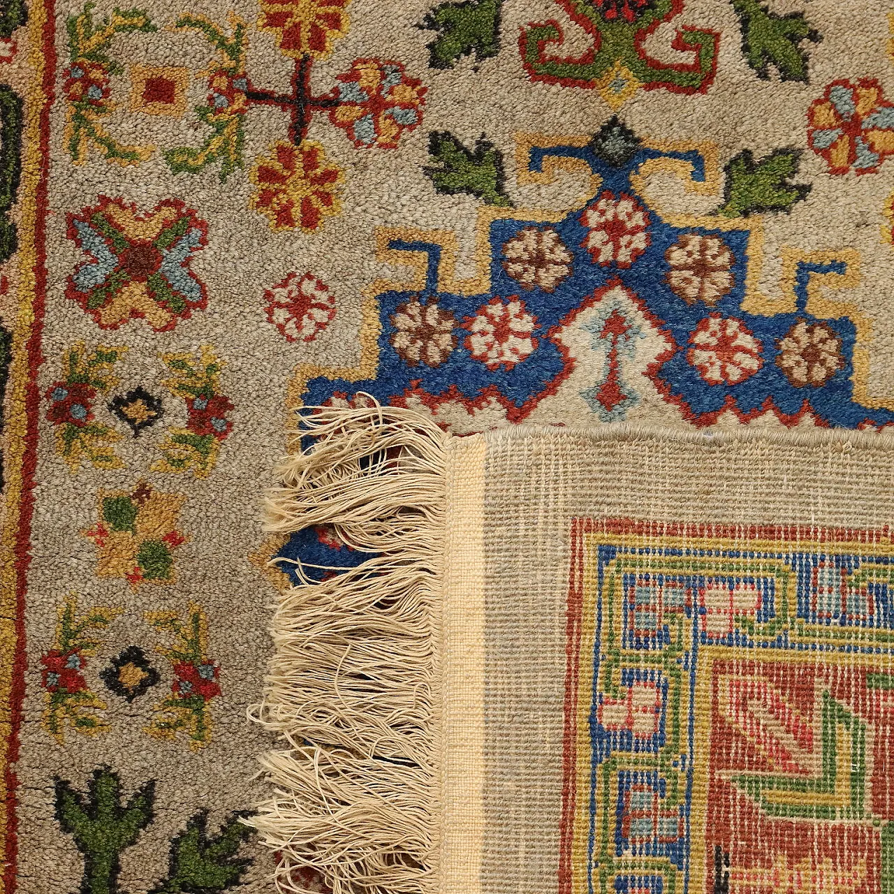 Ardebil cotton and wool Iranian carpet 8