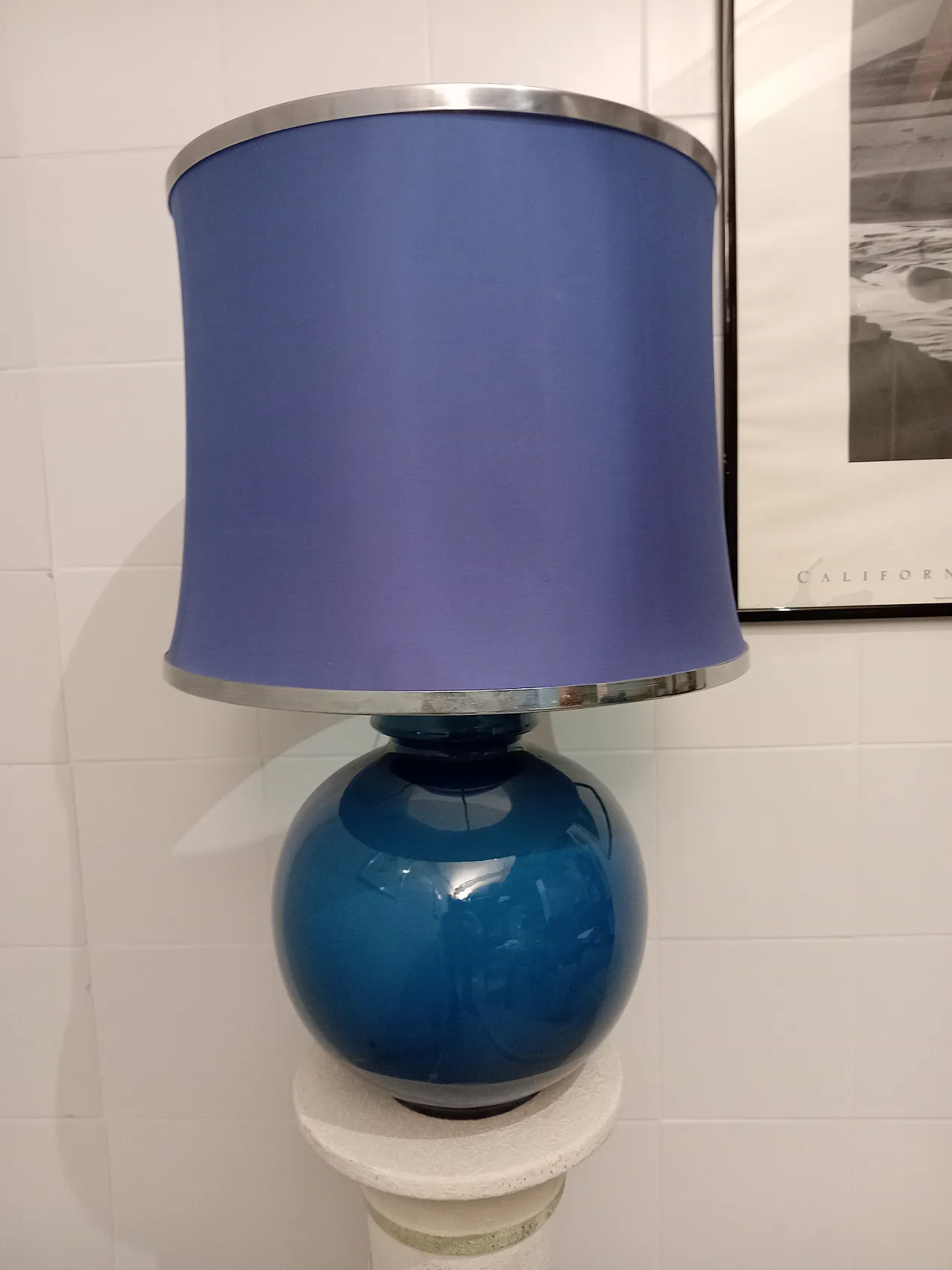 Lampada in ceramica di Matteo D'Agostino per Ernestine, anni '60 7