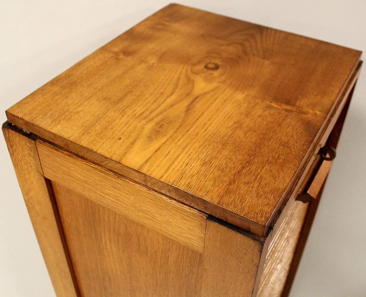 Filing archive filing cabinet with oak shutter, early '900 7