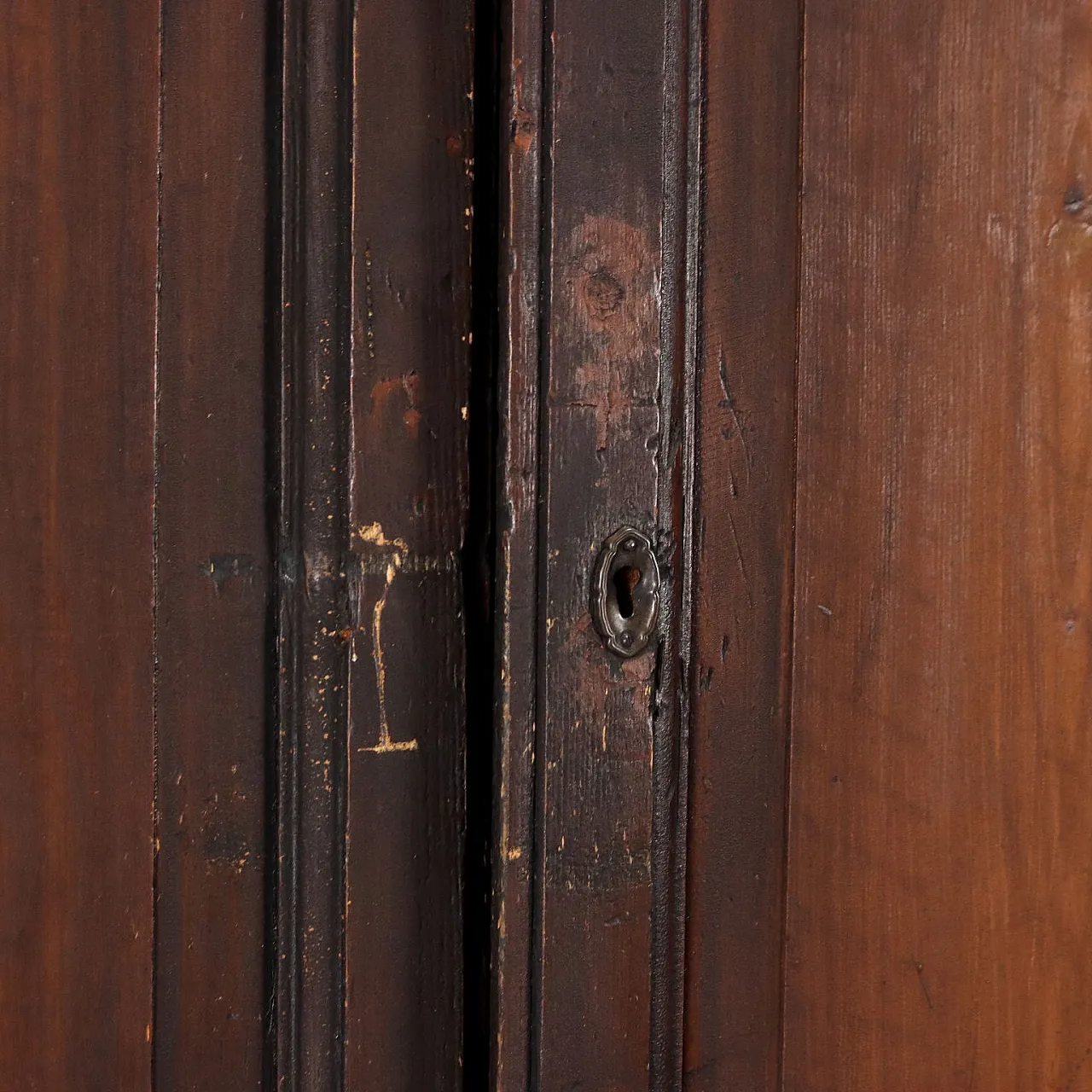 Ten-door fir wardrobe, early 20th century 4