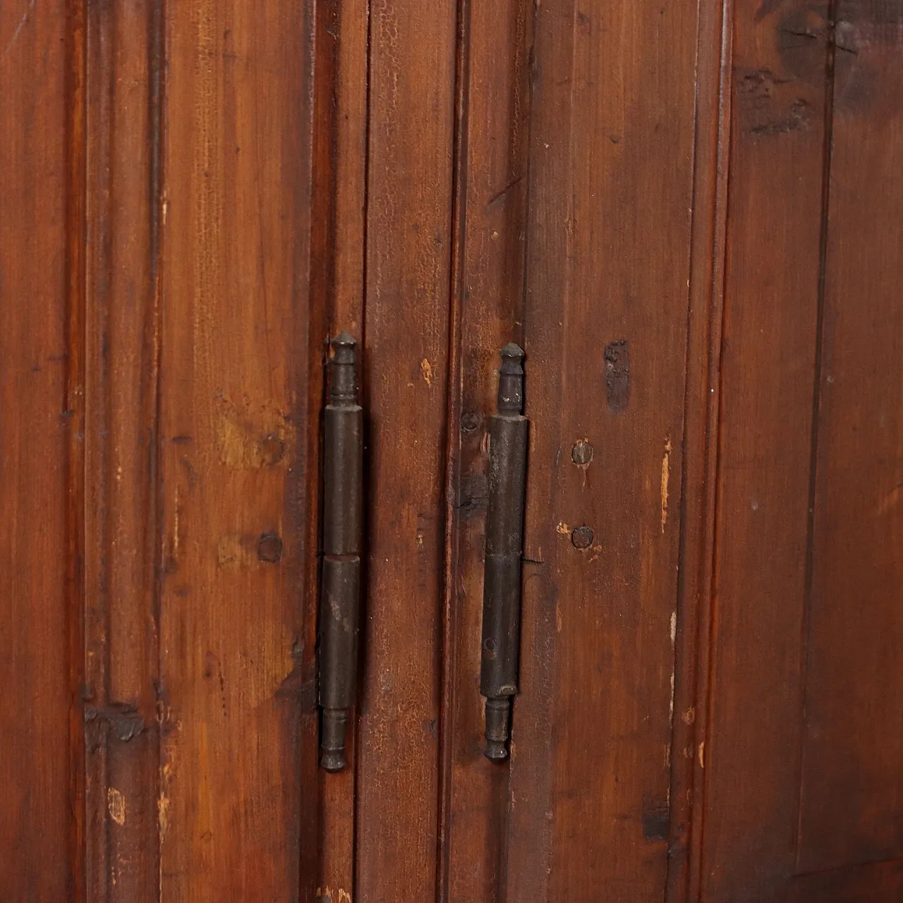 Ten-door fir wardrobe, early 20th century 5