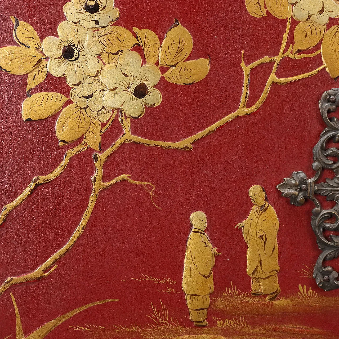 Wooden bar cabinet in Chinoiserie style, 20th century 7