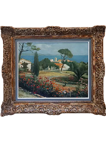 August Costenoble, Landsca Côte d'Azur, Bruge, 1894-1976