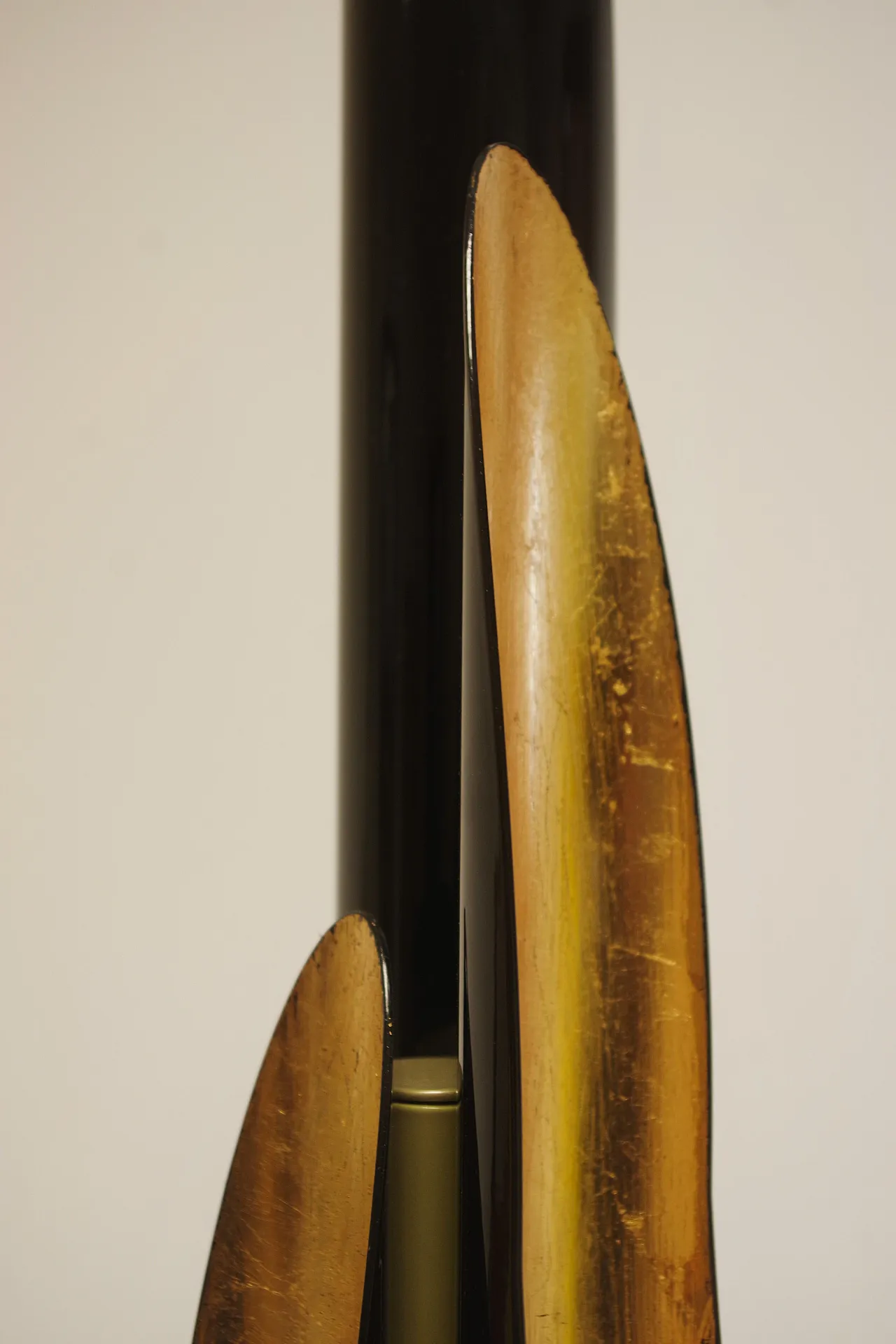 Coltrane floor lamp in brass & matte black, 2000 5