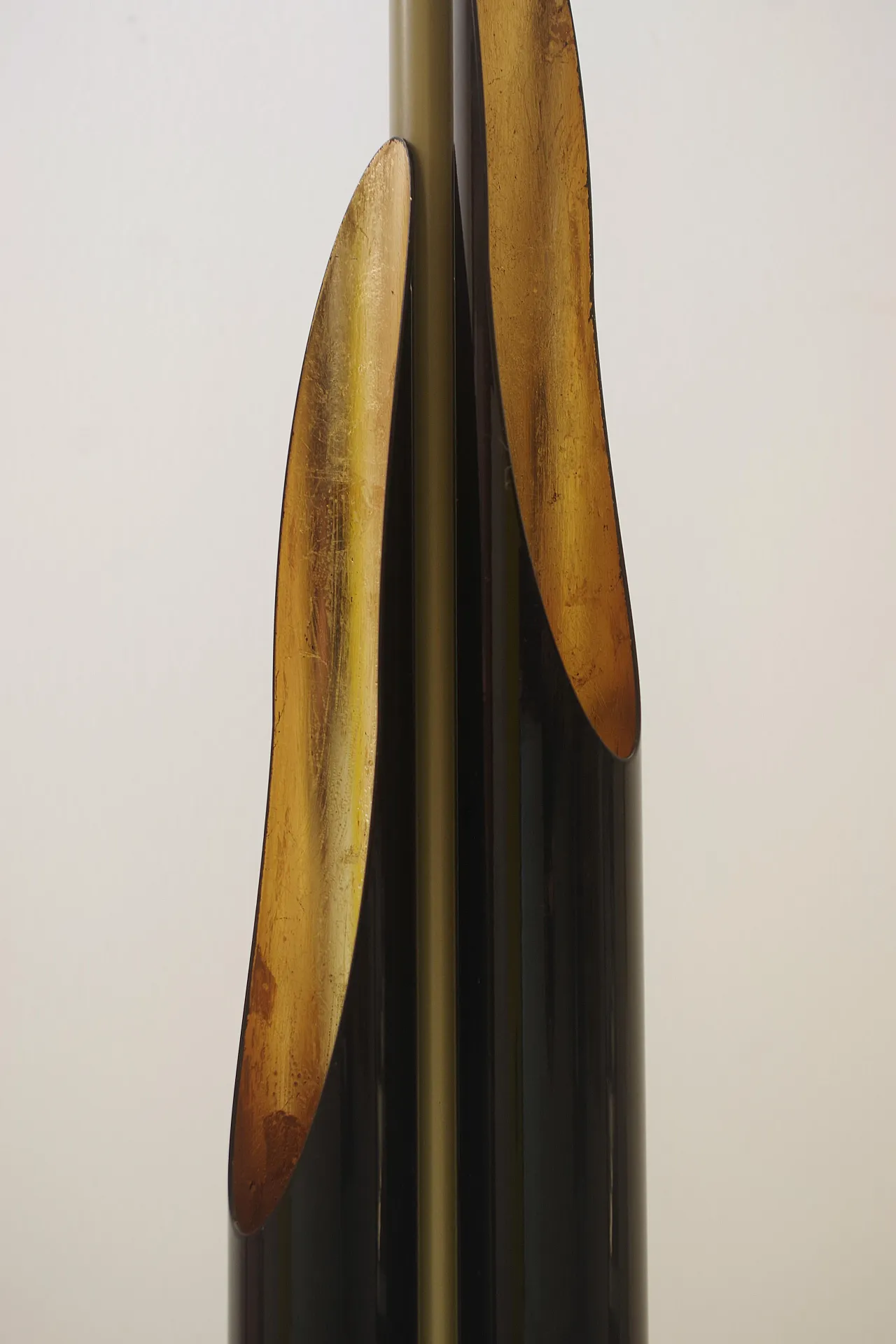 Coltrane floor lamp in brass & matte black, 2000 7