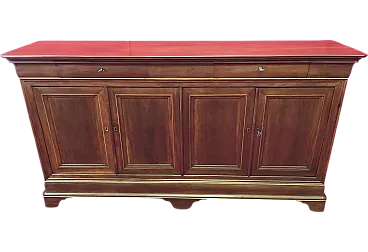 Mahogany four-door sideboard, 19th century