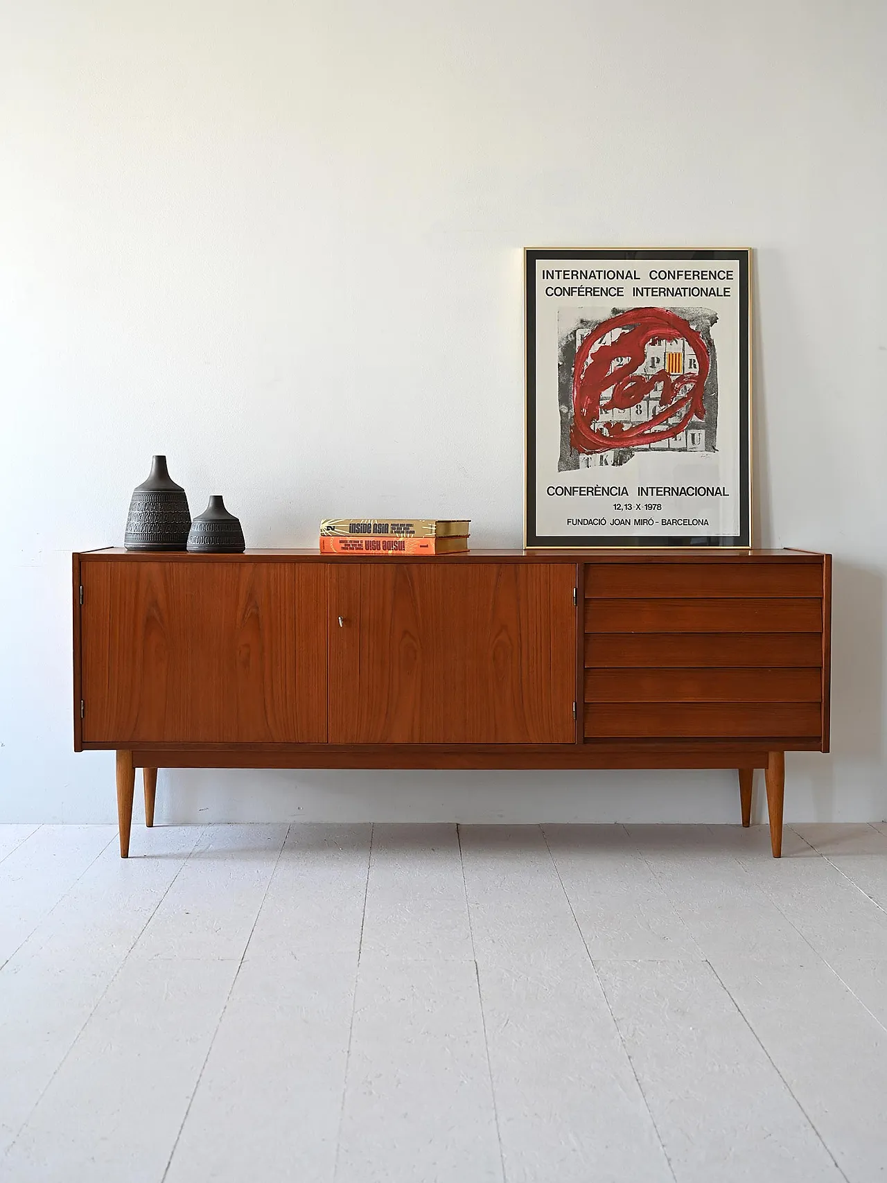 Sideboard in teak, anni '60 1