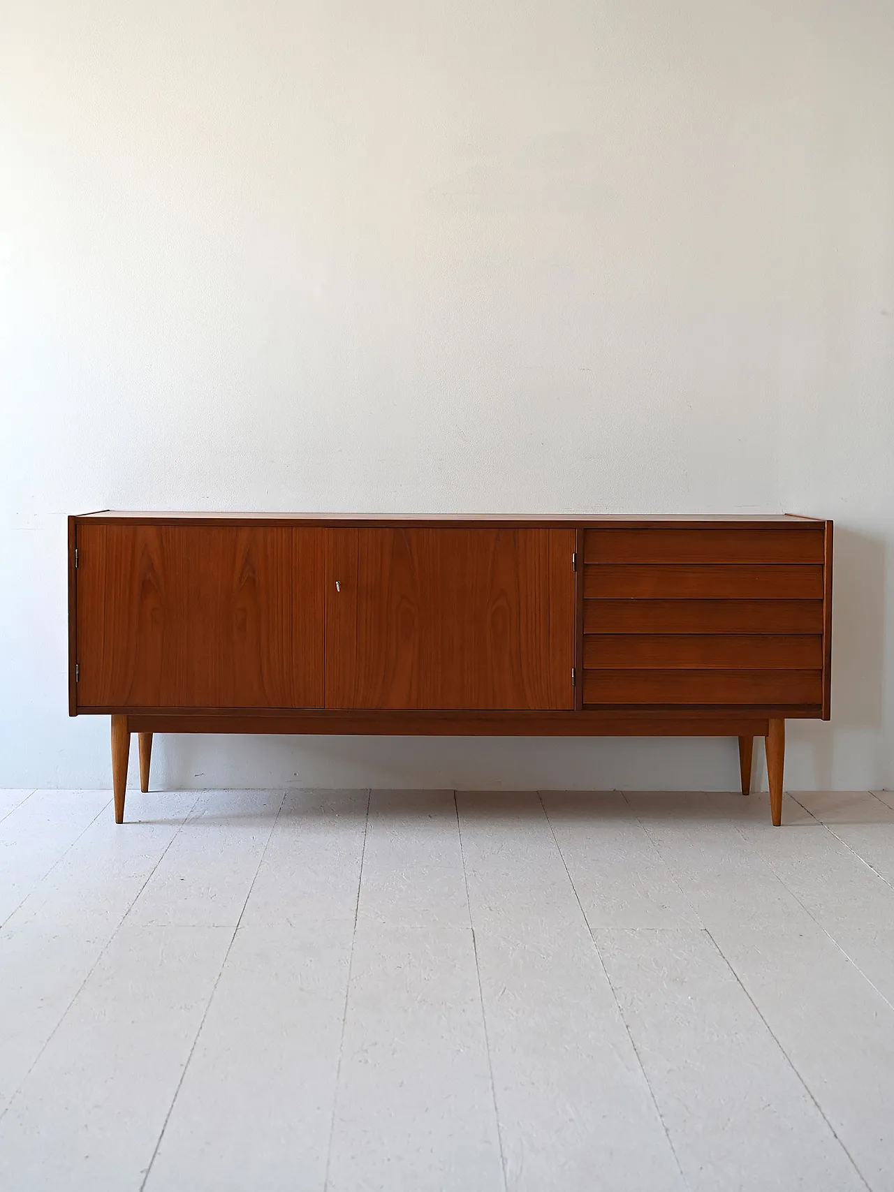 Sideboard in teak, anni '60 2