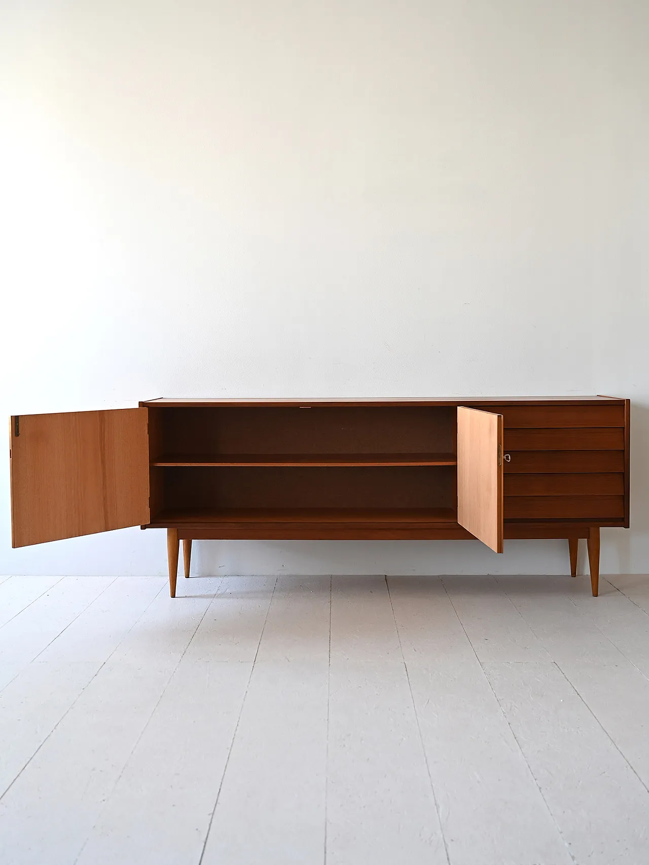 Sideboard in teak, anni '60 3