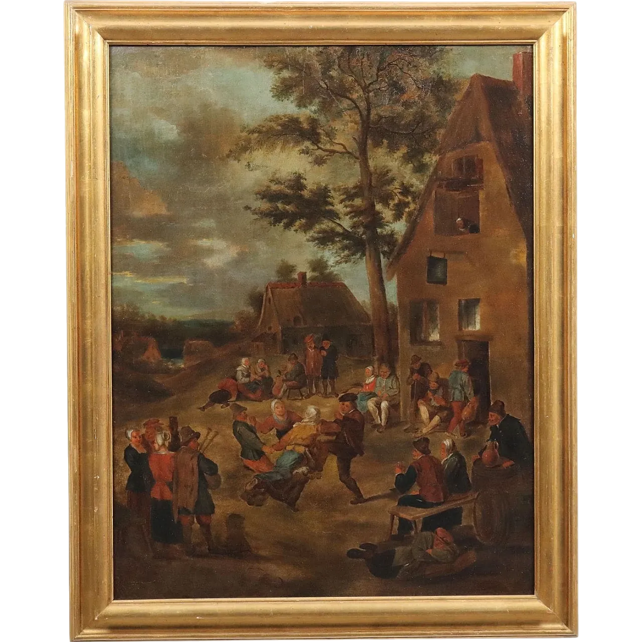 Village Feast, oil on canvas, 18th century 11