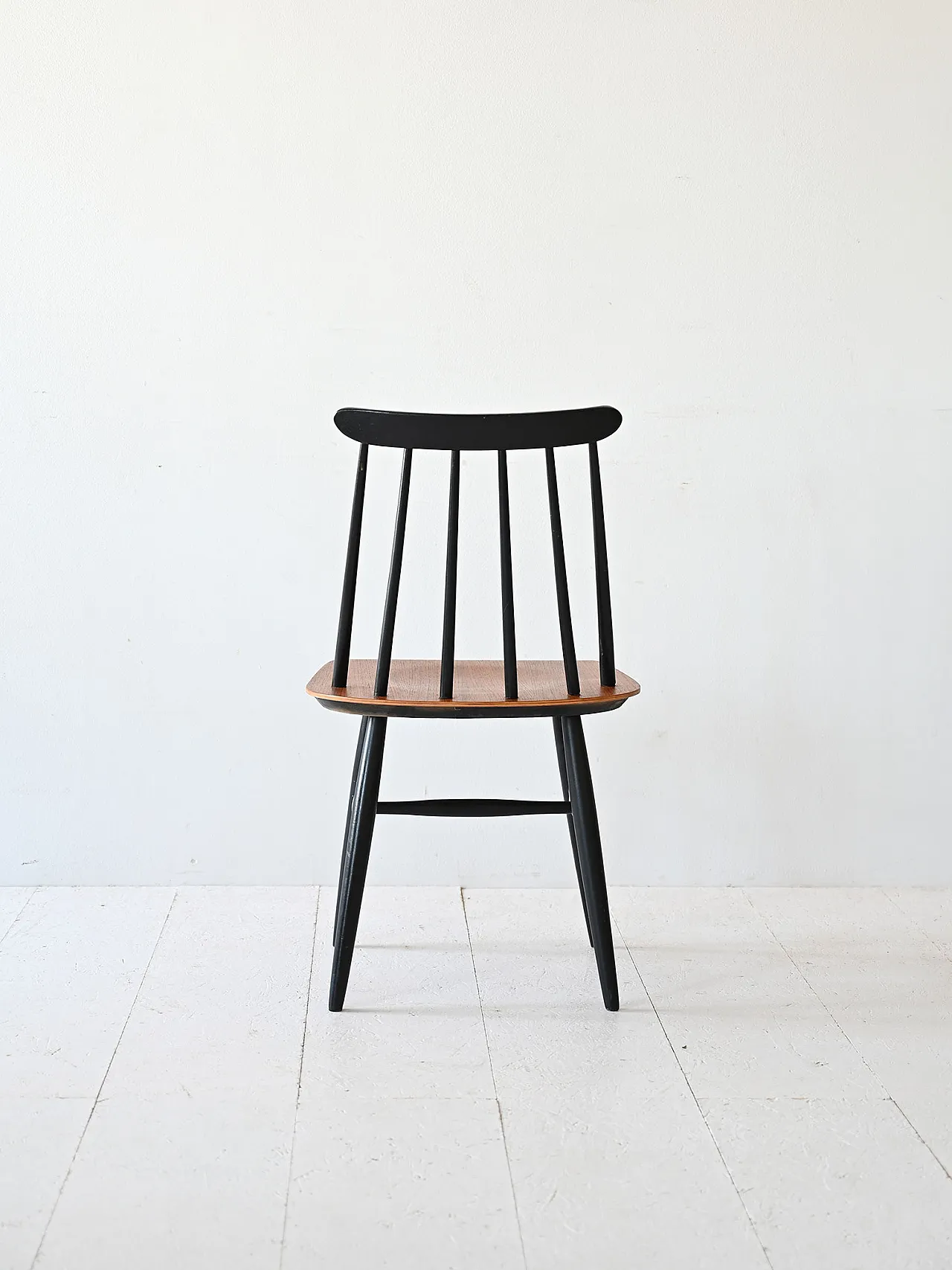 4 Fanett chairs by Ilmari Tapiovaara for Edsbyverken, 60s 5