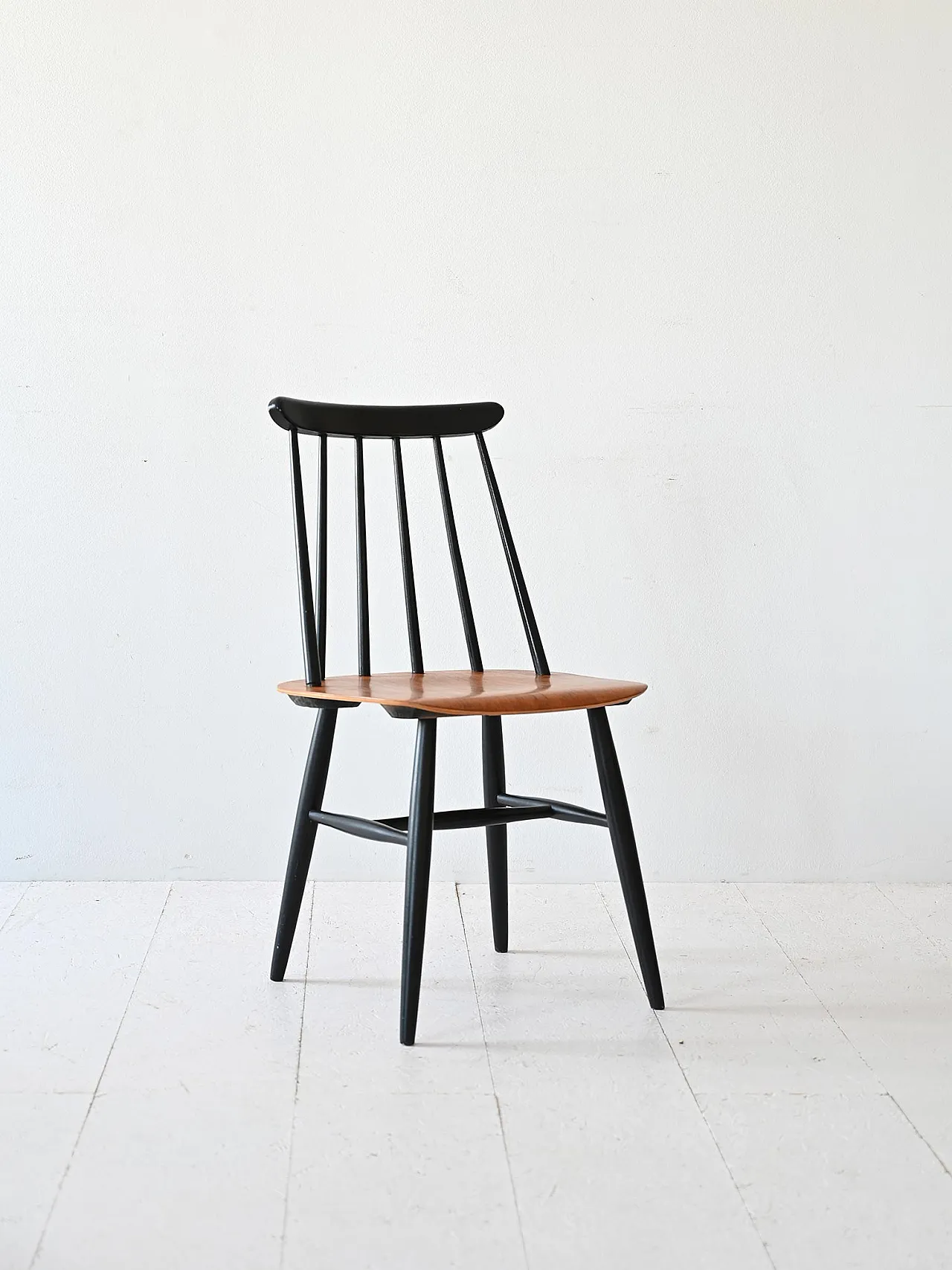 4 Fanett chairs by Ilmari Tapiovaara for Edsbyverken, 60s 6