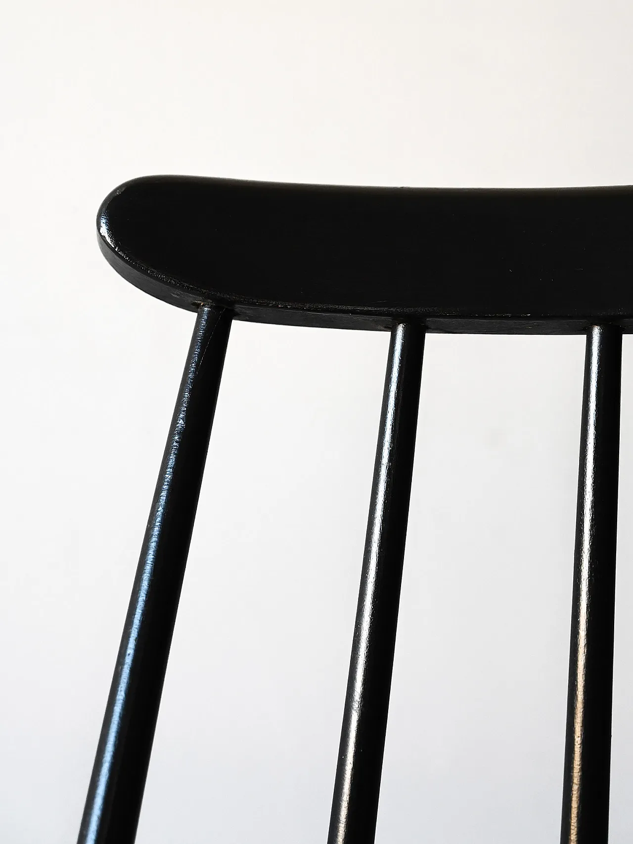 4 Fanett chairs by Ilmari Tapiovaara for Edsbyverken, 60s 7