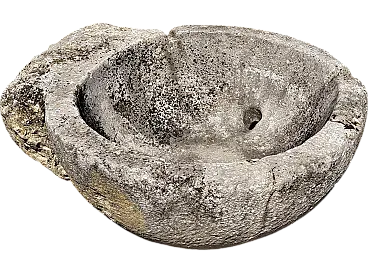 Stone stoup, early 18th century