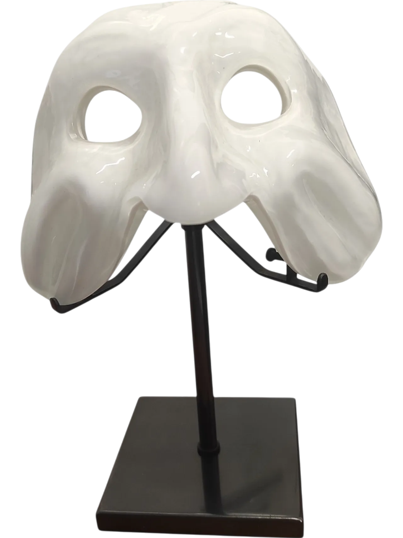 Venini Venetian Murano glass mask, 1970s 8