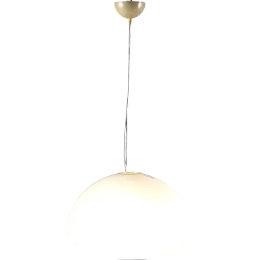 Flos lamp in black and white by F.lli Castiglioni, 1980s