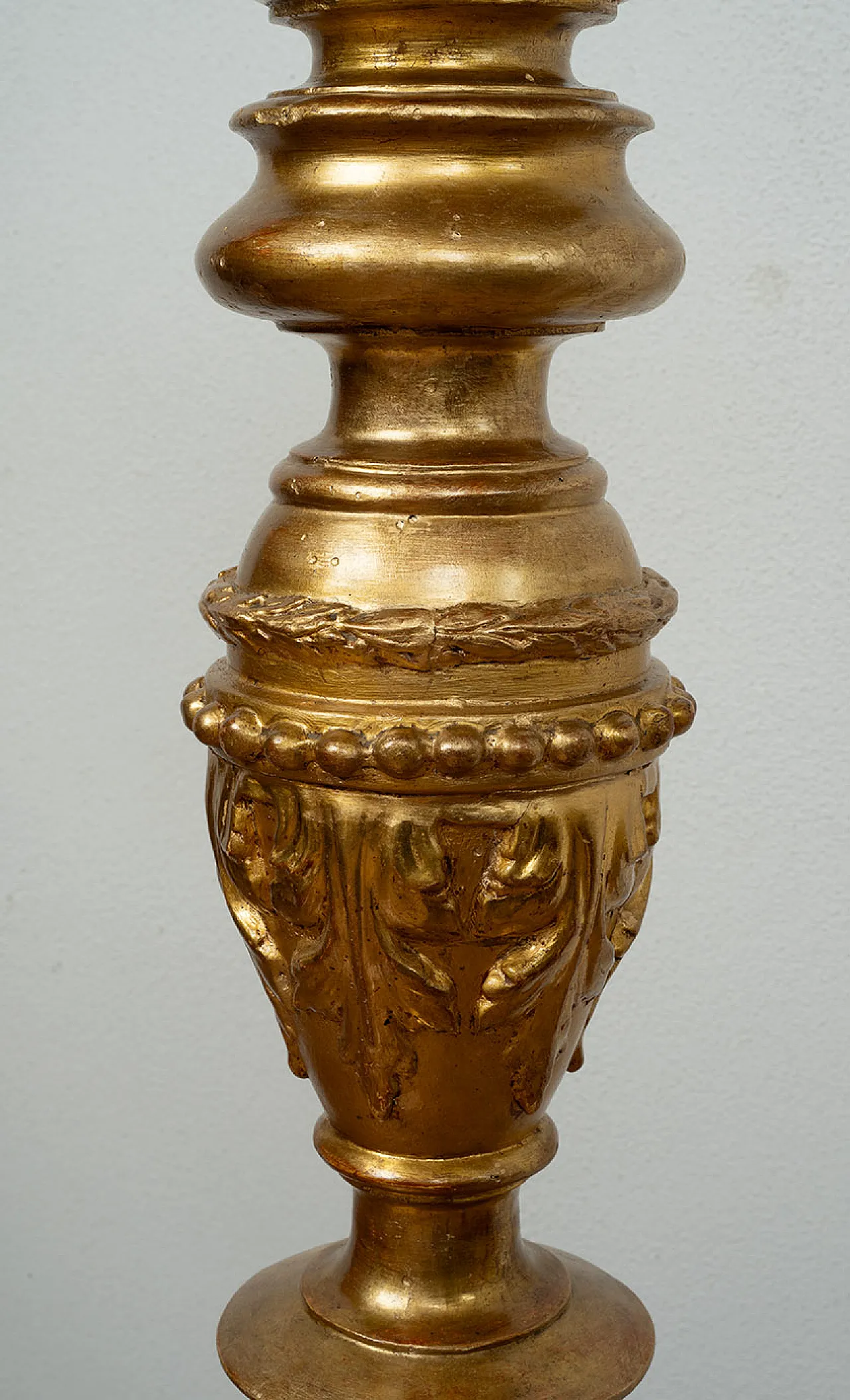 Louis Philippe Neapolitan planter in gilded and carved wood, '800 3