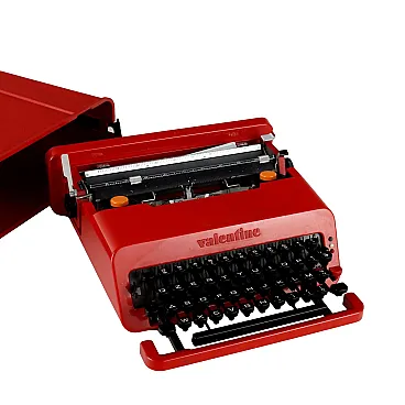 Olivetti Valentine Typewriter Vintage Design Ettore Sottsass 1960s